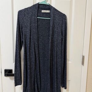 Abercrombie & Fitch Charcoal Open Front Cardigan
